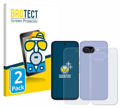Product packaging and screen protectors for a smartphone.