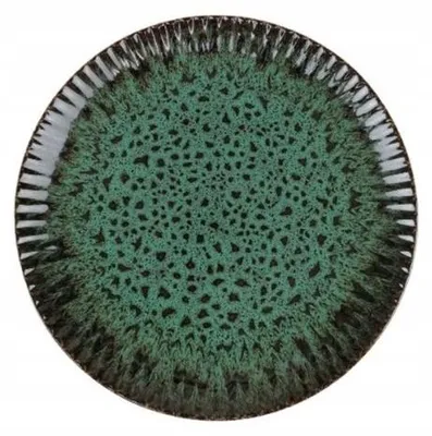 Produktbild von Lubiana Stoneware Keramik Dessertteller 20,5 cm Grün