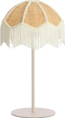 Produktbild von Light & Living - Tischleuchte Renato/Sulina – Sand/Natur – Ø35x52cm Tischlampe - Nachttischlampe, Wohnzimmer, Schlafzimmer