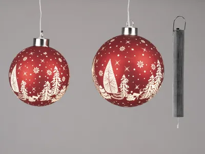 Produktbild von Formano - Hängedeko Kugel Winterland LED