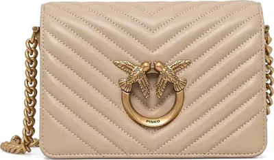 Produktbild von PINKO Damen Umhängetaschen 100067A0GK-C50Q Farbe: Beige Größe: Einheitsgröße