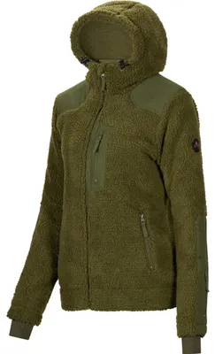 Produktbild von Faserpelzjacke Avala Damen (Oliv) Größe M