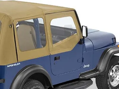 Produktbild von Aufsteckfenster Halbtüren Bestop Jeep Wrangler YJ 88-96