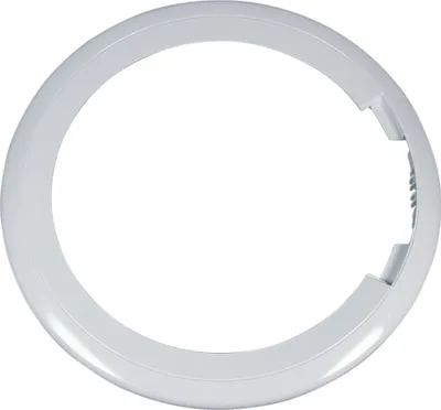 Image de Anneau de porte extérieur en plastique Anneau hublot blanc Lave-linge à chargement frontal Bauknecht Whirlpool 481071423961 Indesit C00311708 compatible IGNIS Privileg wastar waplus waplatinum
