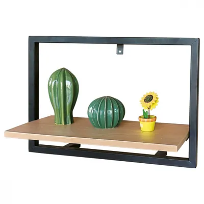 Produktbild von Autronic Hängeregal P-072 EICHE