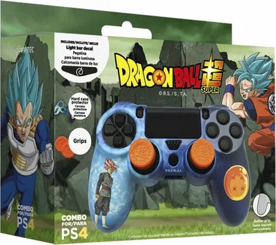 Obrázok produktu pre Blade DBPS4COMBOSUP Blade Kit Grips+ Hard Skin Dragon Ball Super             PS4