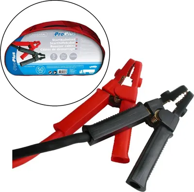 Produktbild von Starthilfekabel LKW / PKW 50mm² Starterkabel 5 Meter Überbrückungskabel 1000A