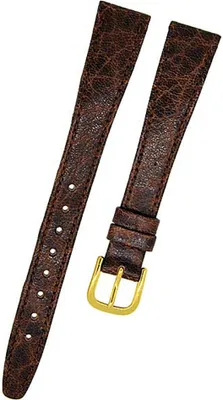 Produktbild von FORTIS Uhrenarmband Swiss Made LEDER braun Dornschließe 14mm