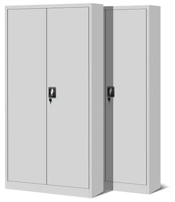 Produktbild von Jan Nowak 2er Set Aktenschrank Büroschrank Metall abschließbar 195x90x40 cm