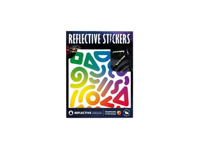 Immagine prodotto di REFLECTIVE BERLIN Reflexaufkleber "Shapes" SB-verp Doodle, rainbo