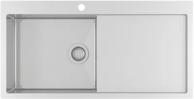 Produktbild von Gurari Edelstahlspüle LUN101 M-L 1000 x 510 mm Spüle