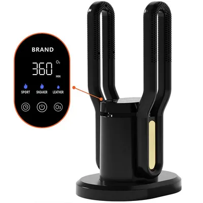 Produktbild von ZELURXX Abnehmbarer Smart-Schuh- und Stiefeltrockner, 3 Modi, Ozon-Desinfektion, Touchscreen, Für Schuhe, Socken & Handschuhe, Schwarz