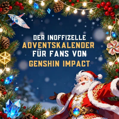 Produktbild von Der inoffizielle Adventskalender für Fans von Genshin Impact