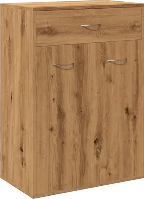 Obrázek produktu pro Botník dub artisan 60 x 35 x 84 cm kompozitní dřevo