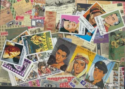 Produktbild von Briefmarken Motive 25 verschiedene Filmkünstler Marken