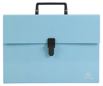 Image de Porte-documents 18F bleu aquarelle