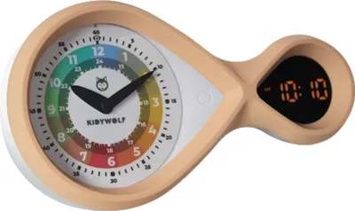 Produktbild von Kidywolf Kinderwecker Braun Kidyalarm