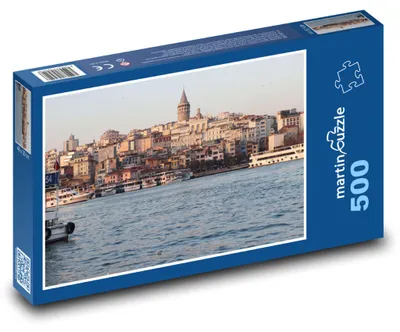 Zdjęcie produktu dla Puzzle 500 Galata - Stambuł, Turcja - martinpuzzle