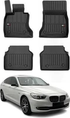 Zdjęcie produktu dla 2009-2017 BMW serii 5 Gran Turismo F07 dywaniki podłogowe TPE czarne 4 szt