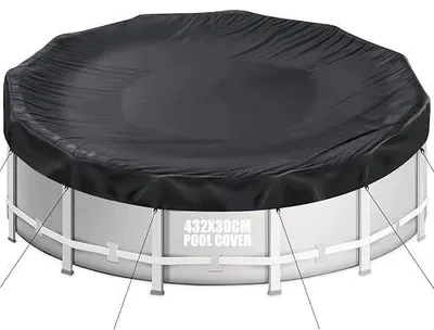 Zdjęcie produktu dla Osłona basen okrągła 550 610 cm oxford 420D letnia zimowa