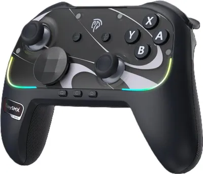 Image de Manette de jeu EasySMX S10 compatible avec Switch, Windows, Android et IOS Noir