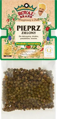 Zdjęcie produktu dla Zielony pieprz, wyselekcjonowany, premium 20g