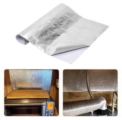 Zdjęcie produktu dla Mata termoizolacyjna, samoprzylepna, 60 x 200 cm, ognioodporna, zapewniająca ochronę przed wysoką temperaturą