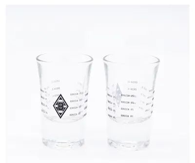 Produktbild von Borussia M`Gladbach BMG Schnapsglas 2er Set 0