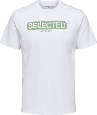 Immagine prodotto di Selected Regular Daniel t-shirt manica corta bianco M uomo bianco M