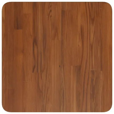 Immagine prodotto di Piano Tavolo Quadrato Marrone Scuro 40x40x1,5cm Rovere Trattato