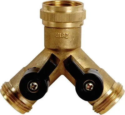 Image de Raccord Y Double Puteus Distribution D'eau Double M20x27 - Puteus