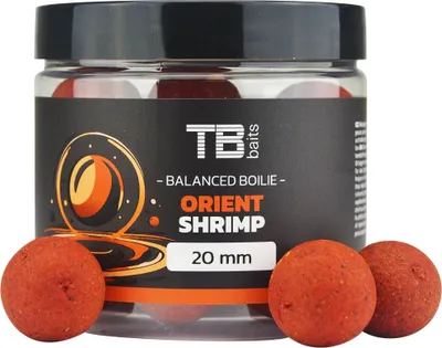 Zdjęcie produktu dla TB Baits Tomas Blazek Boilie Balanced Orient Shrimp 100g 20mm - kulki zbalansowane
