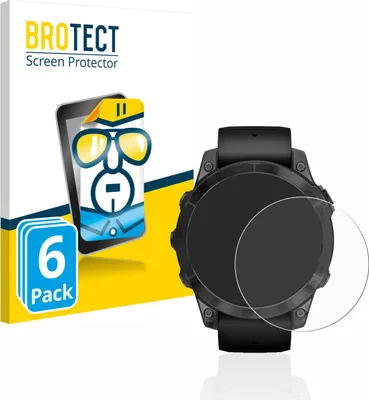 Produktbild von 6x Für Garmin Epix Pro (Gen 2) (47 mm) Schutzfolie BROTECT Displayschutz Display Schutz Folie Klar Transparent