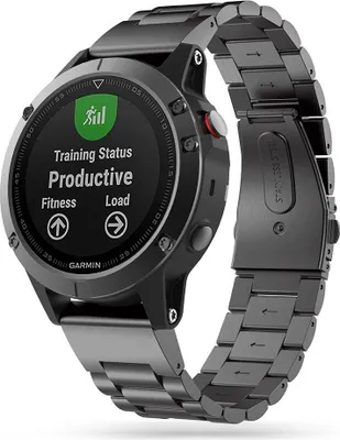 Obrázek produktu pro Tech-Protect Stainless Garmin Fenix 5/6/6 Pro/7 Black