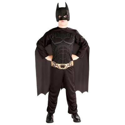 Produktbild von Kinder Batman Kostüm (The Dark Knight) Größe: L / 134-146 (8-10 Jahre)