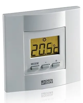 Produktbild von Auraton Elektronisches Thermostat Delta DoreTybox 21, mit hintergrundbeleuchtetem Display, weiß