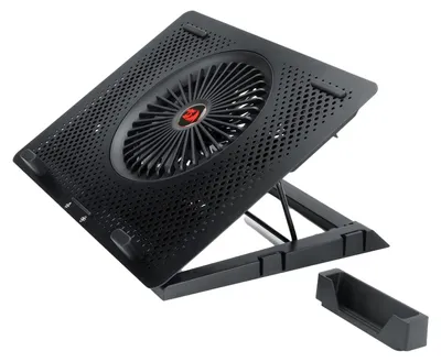 Produktbild von REDRAGON GCP500 Ivy Kühlunterlage mit 5 Lüftern, RGB-Beleuchtung und USB-Ports