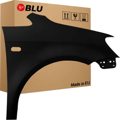 Produktbild von BLU Kotflügel Passend für Volkswagen Caddy Lift III 3 2K L041 LO41 Rechts Schawrz Schwarz | 2010-2015 | Vorderseite Vorne | Lackiert | Einbaufertig