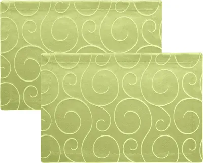 Produktbild von Erwin Müller Tischset 2er-Pack grün 35x50 cm