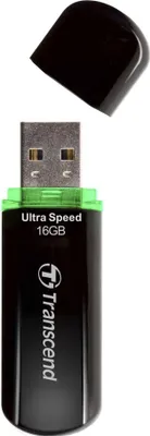 Produktbild von Transcend JetFlash 600, 16GB V series, 16 GB, USB 2.0, 19.3 mm, 60.9 mm, 8.5 mm