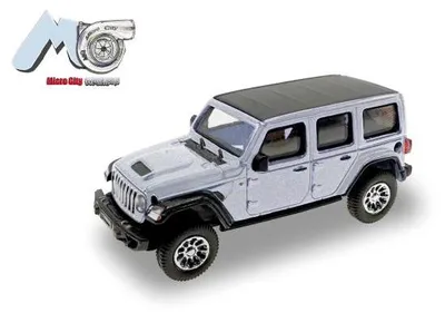 Produktbild von MicroCity PKW Jeep Wrangler, silber (ab 2017) 87MC000027