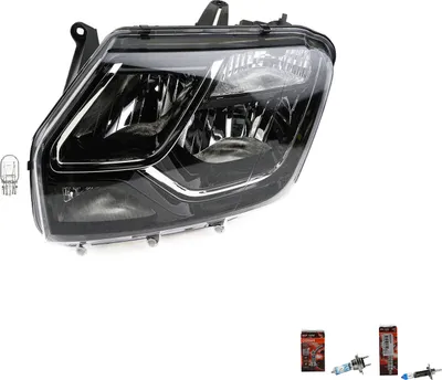Productafbeelding van Koplamp links, Osram Night Breaker Laser, geschikt voor Dacia Duster met knipperlicht, artikelnummers: 260608209R, 260605020R, merk: Johns