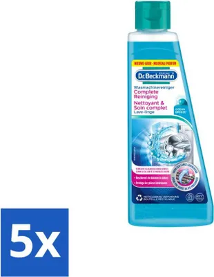 Obrázek produktu pro Dr. Beckmann Čistič praček Ocean Breeze 250 ml – výhodné balení – 5 kusů