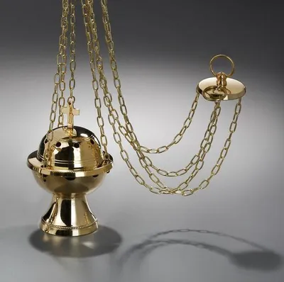 Produktbild von Rauchfass in Silber aus Messing, Ø 10,0 cm