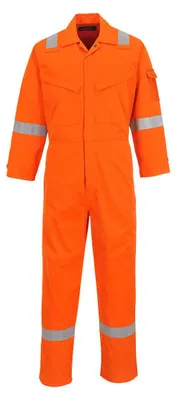 Produktbild von Kombination Araflame Silber Farbe: Orange Größe 52 - Portwest