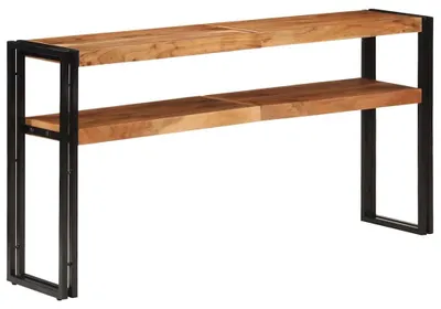 Obrázek produktu pro vidaXL Konzolový stolek 150x30x75 cm Akátové masivní dřevo