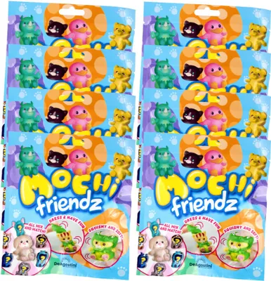 Produktbild von DeAgostini Mochi Friendz Sammelfiguren mit Wendekostüm Figur - 8 Tüten