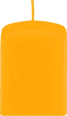 Produktbild von Quader Kerzen, Quadratische Kerzen Mais Gelb 100 x Ø 70/70 mm, 8 Stück