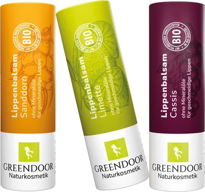 Produktbild von GREENDOOR Lippenpflege Set FRUCHT