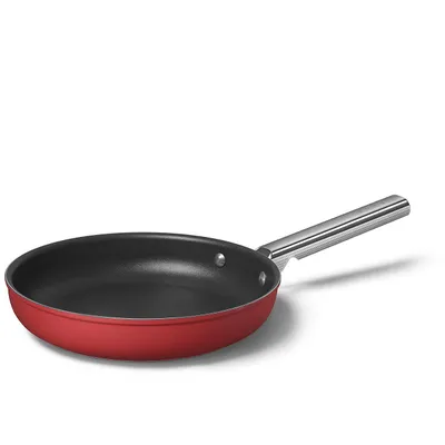 Obrázek produktu pro Smeg CKFF2601RDM, Kulatý, Univerzální pánev, Červená, PTFE, 250 °C, Hliník, Nerezová ocel